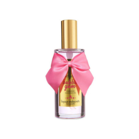 BIJOUX - INDISCRETS LIGHT MY FIRE OLIO DA MASSAGGIO EFFETTO CALORE GUSTO GOMMA