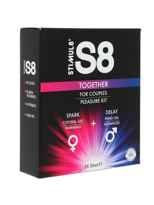STIMUL8 - S8 TOGETHER KIT COPPIA 2 X 30 ML
