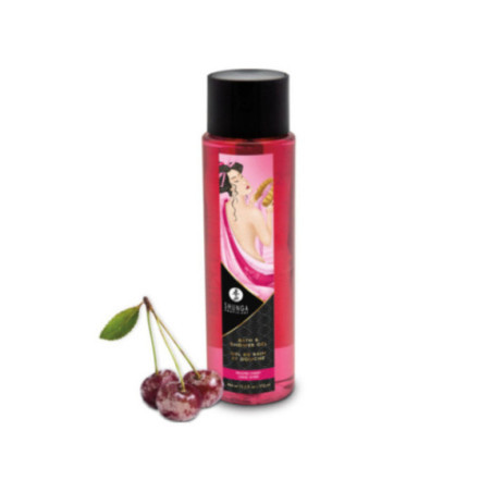 SHUNGA - GEL BAGNO DOCCIA CILIEGIA SATINATA 370 ML