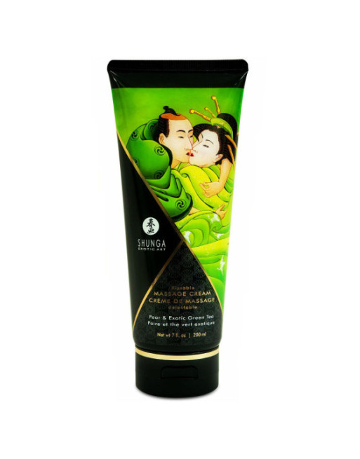 SHUNGA - CREMA DA MASSAGGIO PERA E TÈ VERDE 200 ML