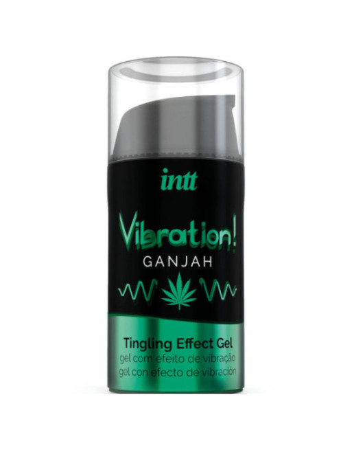 INTT - POTENTE GEL LIQUIDO VIBRANTE STIMOLANTE INTIMO CANNABIS 15ML