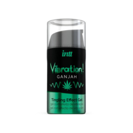 INTT - POTENTE GEL LIQUIDO VIBRANTE STIMOLANTE INTIMO CANNABIS 15ML