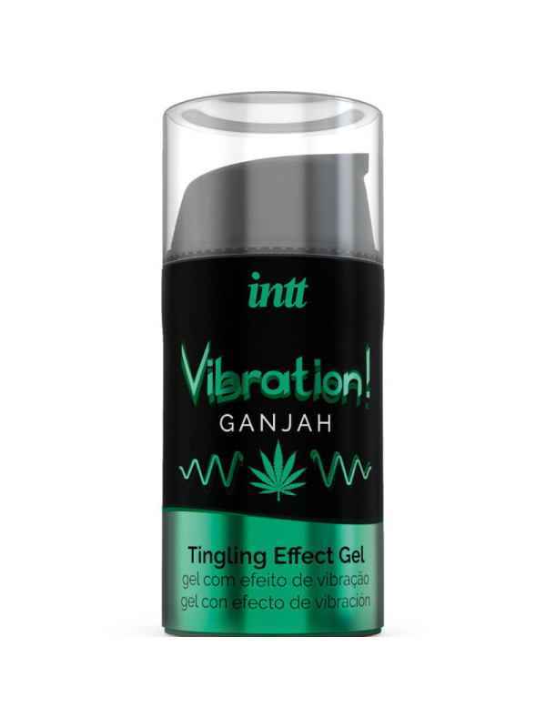 INTT - POTENTE GEL LIQUIDO VIBRANTE STIMOLANTE INTIMO CANNABIS 15ML