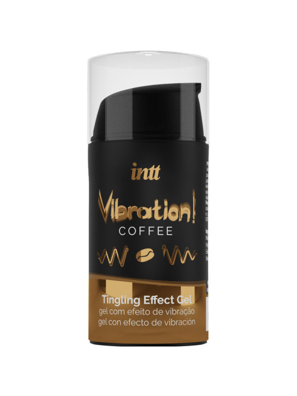 INTT - POTENTE GEL LIQUIDO VIBRANTE STIMOLANTE INTIMO CAFFÈ 15ML
