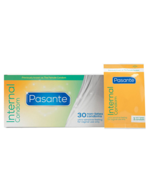 PASANTE - PRESERVATIVI FEMMINILI INTERNI SCATOLA 30 UNITÀ