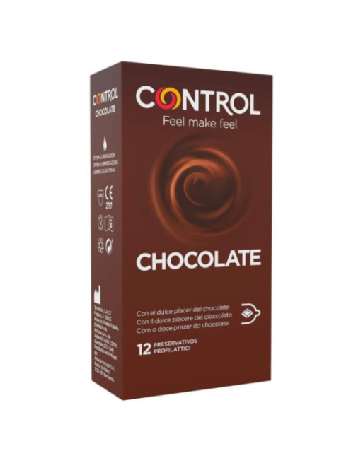 CONTROL - ADAPTA CHOCOLATE CONDOMS 12 UNITS