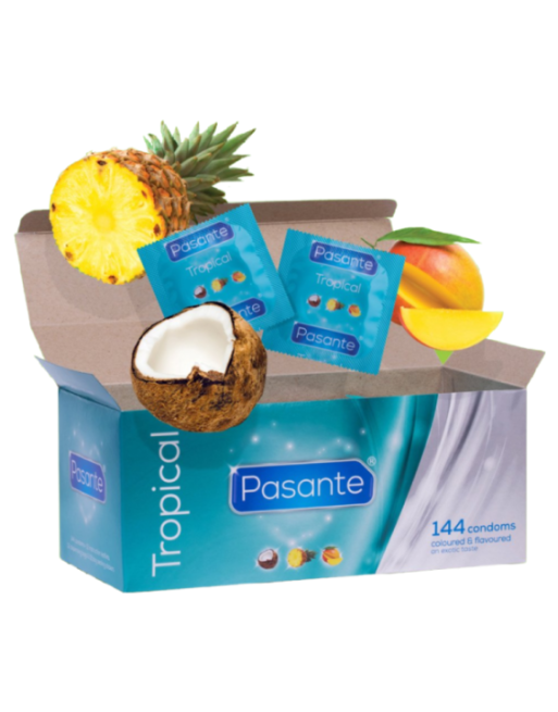 PASANTE - PRESERVATIVI SAPORI TROPICALI 144 UNIT