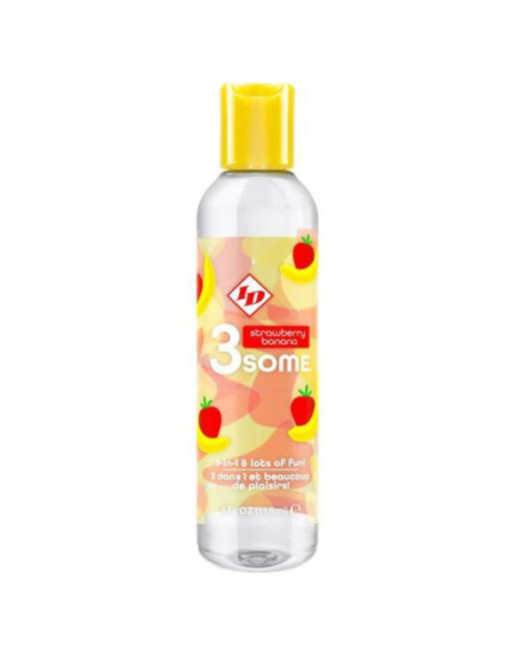 ID 3SOME - BOTTIGLIA DI BANANA ALLA FRAGOLA DA 4 FL OZ