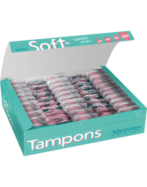 JOYDIVISION SOFT-TAMPONS - TAMPONI MORBIDI ORIGINALI MINI X 50 UNITÀ