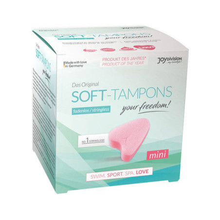 JOYDIVISION SOFT-TAMPONS - TAMPONI MORBIDI ORIGINALI MINI 3 UDS