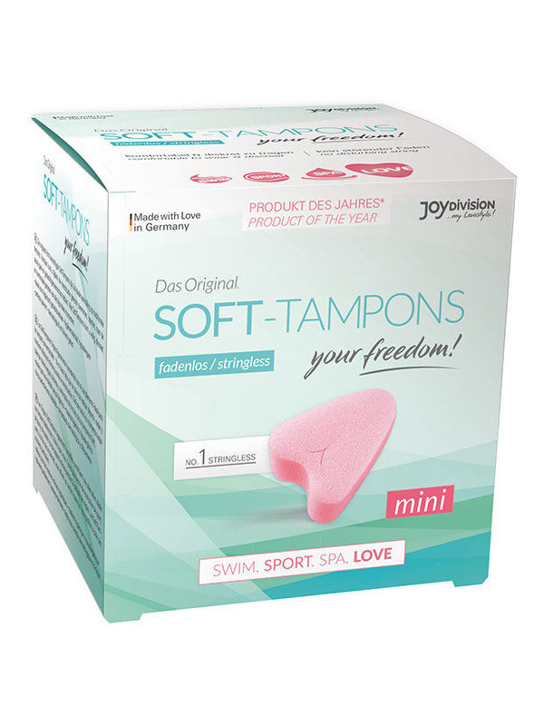 JOYDIVISION SOFT-TAMPONS - TAMPONI MORBIDI ORIGINALI MINI 3 UDS