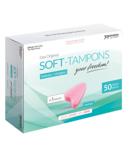 JOYDIVISION SOFT-TAMPONS - TAMPONI MORBIDI ORIGINALI 50 UDS