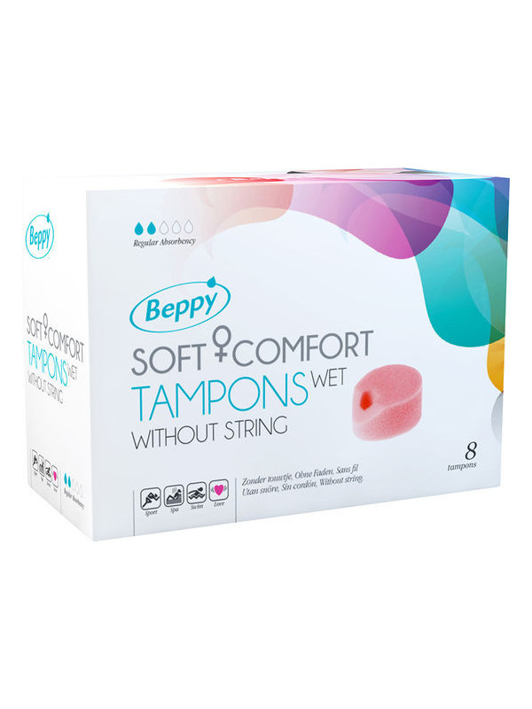 BEPPY - SOFT COMFORT TAMPONI BAGNATI 8 UNITÀ