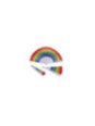 PRIDE - VENTAGLIO IN TESSUTO CON BANDIERA LGBT