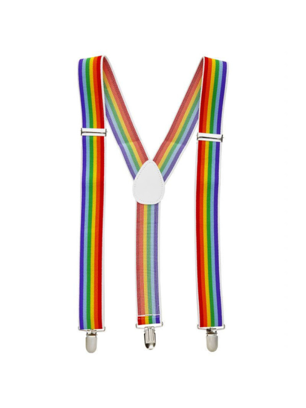 PRIDE - BRETELLE CON BANDIERA LGBT