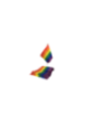 PRIDE - BANDIERA PICCOLA BANDIERA LGBT