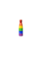 PRIDE - SCALDABAGNO METALLICO CON BANDIERA LGBT
