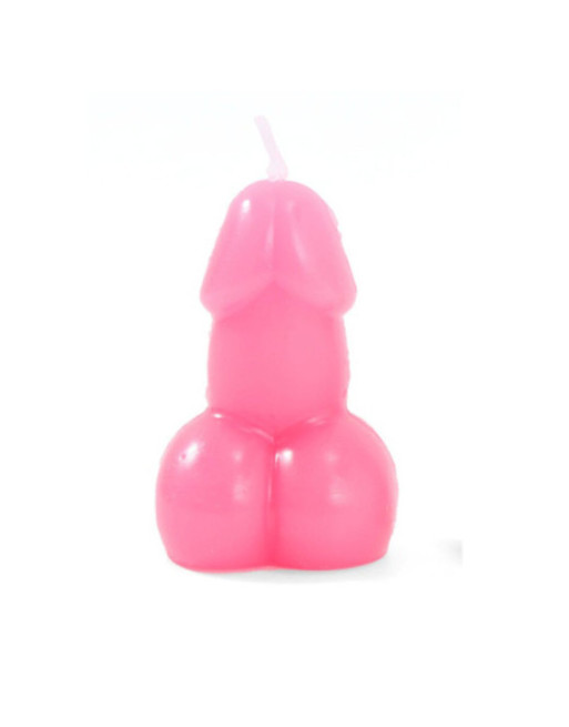 DIABLO PICANTE - CANDELA A FORMA DI PENE COLOR FUCSIA