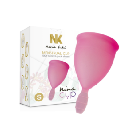 NINA KIKÍ - COPPA MESTRUALE ROSA - TAGLIA S