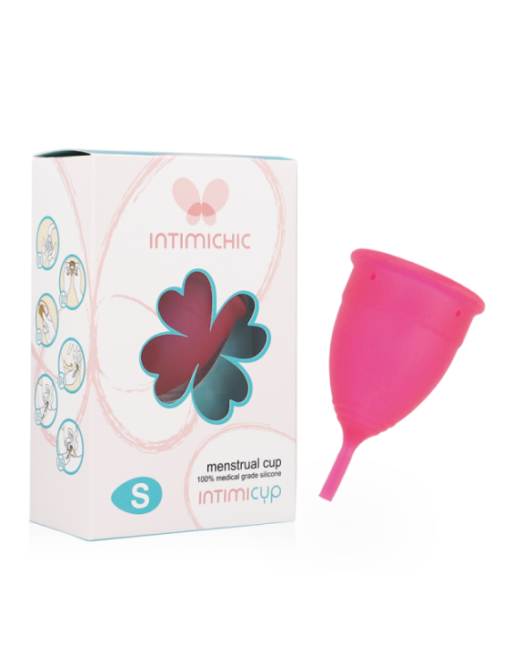 INTIMICHIC - COPPA MESTRUALE IN SILICONE GRADO MEDICO - TAGLIA S