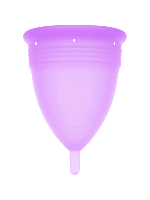 STERCUP - COPPA MESTRUALE IN SILICONE FDA LILLA - TAGLIA S