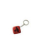 DIABLO PICANTE - PORTACHIAVI DADO ROSSO CON POSE