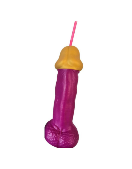 DIABLO PICANTE - PENE IN VETRO DI PLASTICA FUCSIA