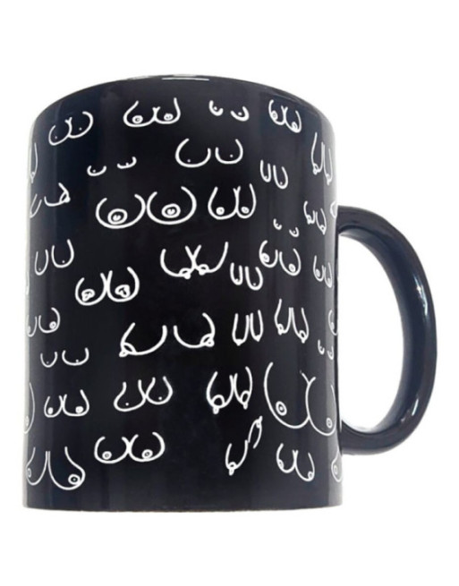 DIABLO PICANTE - TAZZA TETTE NERA 370 ML