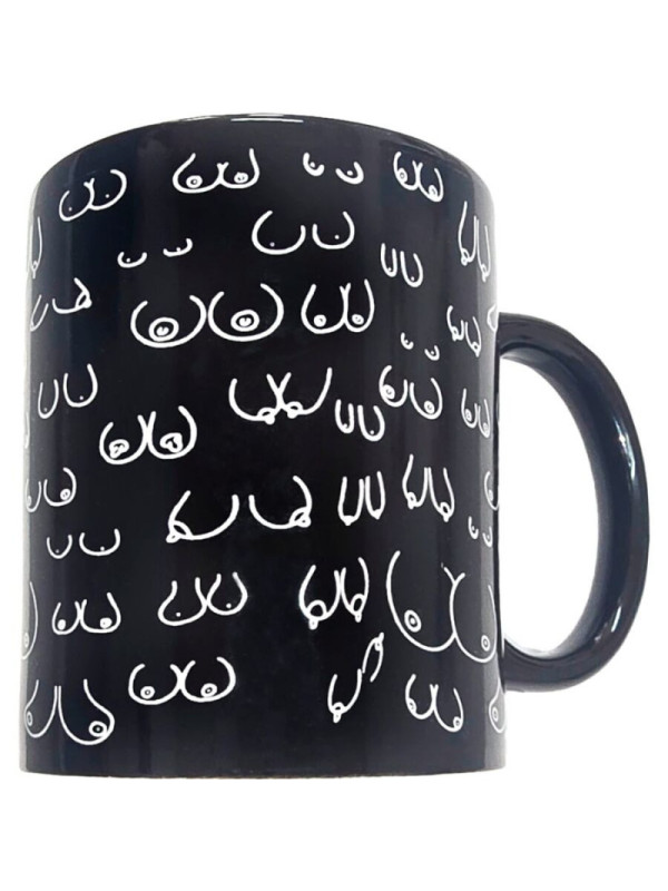 DIABLO PICANTE - TAZZA TETTE NERA 370 ML
