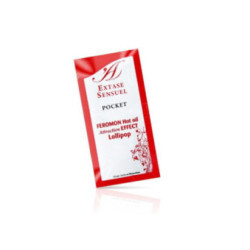 EXTASE SENSUAL - OLIO DA MASSAGGIO AI FEROMONI EFFETTO CALORE LOLLIPOP 10 ML