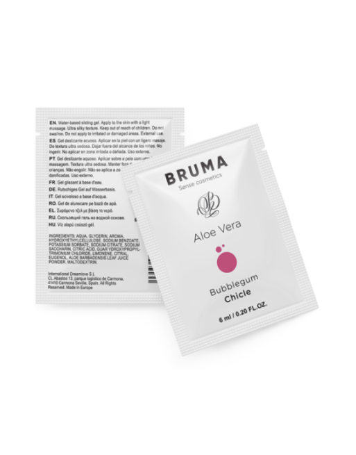 BRUMA - GEL SCORREVOLE ALOE VERA GUSTO BUBBLEGUM 6 ML