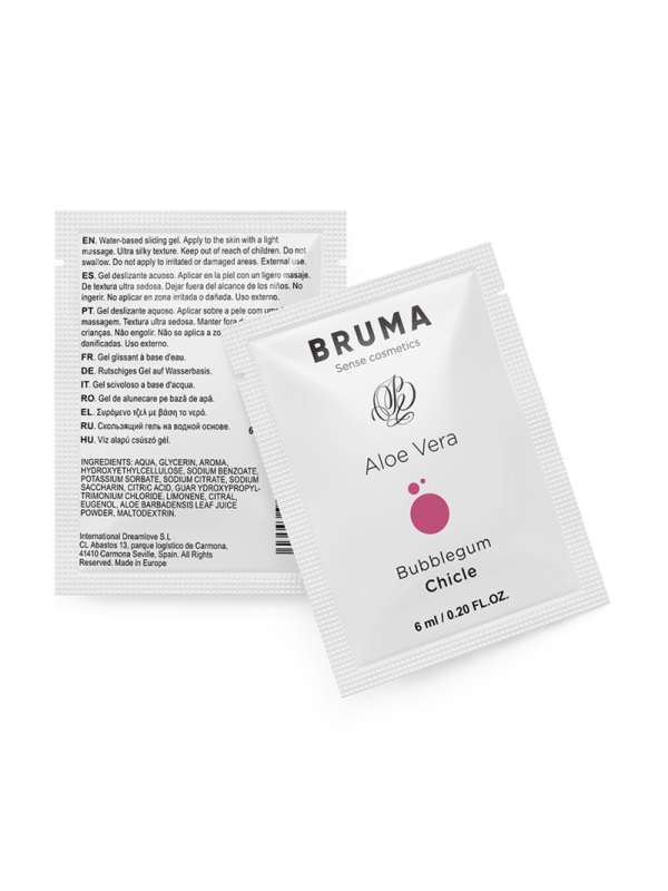 BRUMA - GEL SCORREVOLE ALOE VERA GUSTO BUBBLEGUM 6 ML