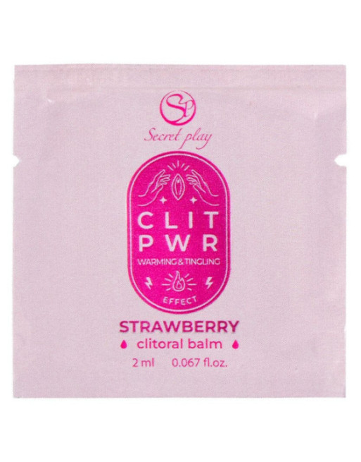 SECRETPLAY - LUBRIFICANTE MONODOSE ALLA FRAGOLA 2 ML