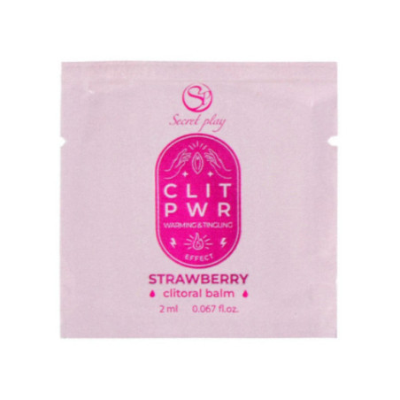 SECRETPLAY - LUBRIFICANTE MONODOSE ALLA FRAGOLA 2 ML