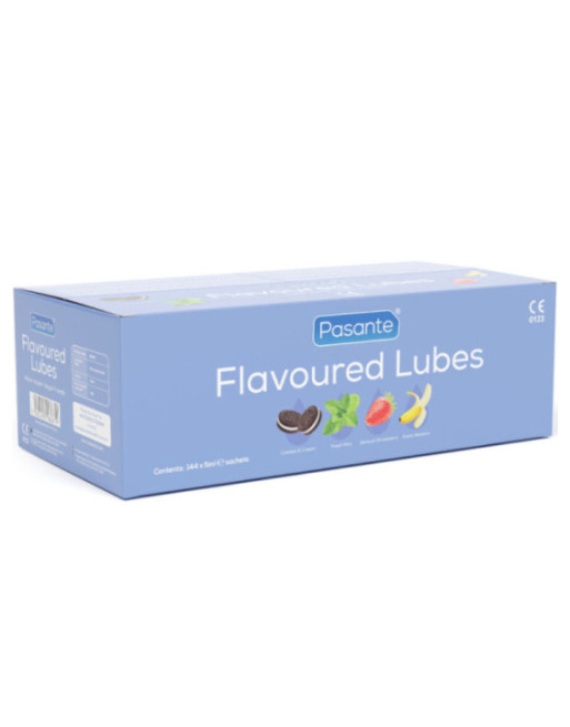 PASANTE - LUBRIFICANTI AROMATIZZATI SCATOLA 144 UNITÀ 5 ML