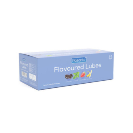 PASANTE - LUBRIFICANTI AROMATIZZATI SCATOLA 144 UNITÀ 5 ML