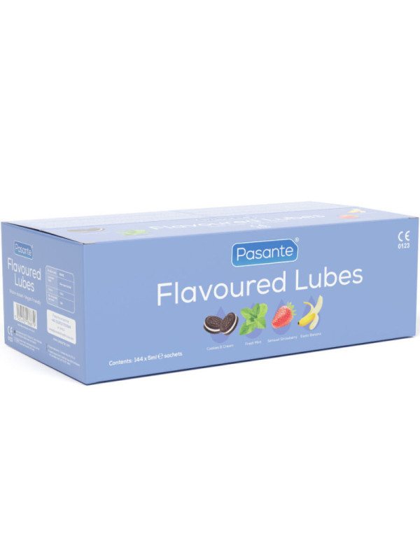 PASANTE - LUBRIFICANTI AROMATIZZATI SCATOLA 144 UNITÀ 5 ML
