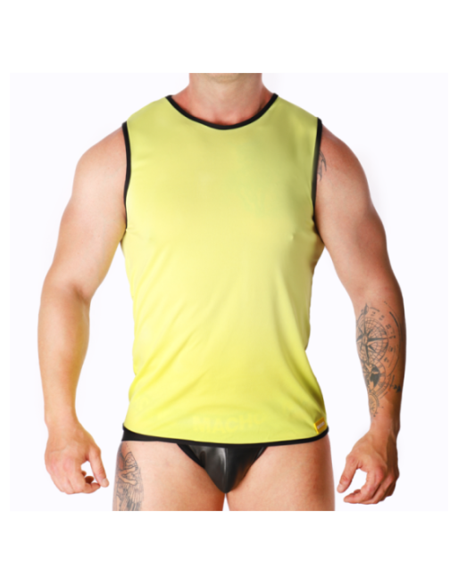 MACHO - MAGLIETTA GIALLA S/M