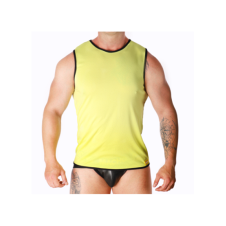 MACHO - T-SHIRT GIALLA L/XL