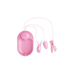 PRETTY LOVE - SCATOLA A SORPRESA PINZETTE PER ELETTROSTIMOLAZIONE ROSA