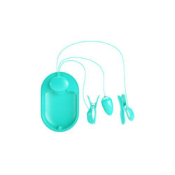 PRETTY LOVE - SCATOLA A SORPRESA PINZETTE PER ELETTROSTIMOLAZIONE BLU