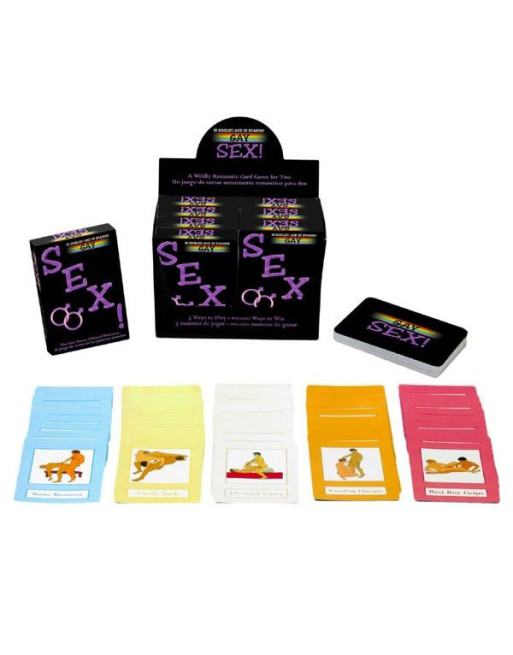 KHEPER GAMES - NAIPES DE SEXO GAY, GIOCO DI CARTE GAY ES / EN