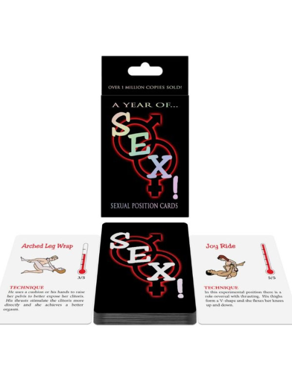 KHEPER GAMES - CARTE DI POSIZIONE SESSUALE UN ANNO DI