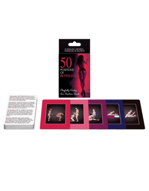 KHEPER GAMES - 50 POSIZIONI DI CARTE BONDAGE