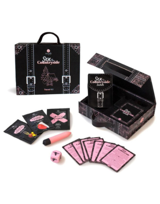 SECRETPLAY - KIT DA VIAGGIO SESSO IN CAMPAGNA (ES/EN/DE/FR/NL/PT)