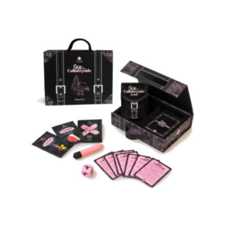 SECRETPLAY - KIT DA VIAGGIO SESSO IN CAMPAGNA (ES/EN/DE/FR/NL/PT)