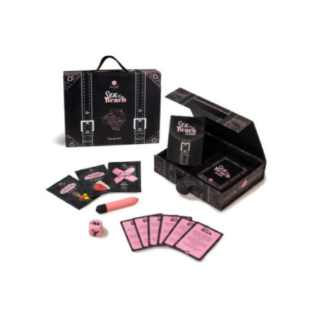 SECRETPLAY - KIT DA VIAGGIO SESSO IN SPIAGGIA (ES/EN/DE/FR/NL/PT)