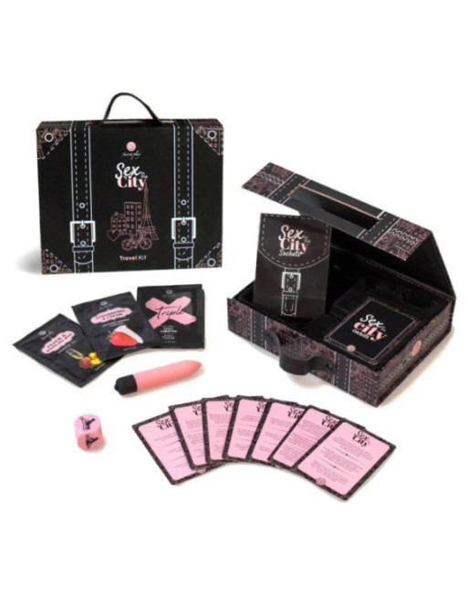 SECRETPLAY - KIT DA VIAGGIO SESSO IN CITTÀ (ES/EN/DE/FR/NL/PT)