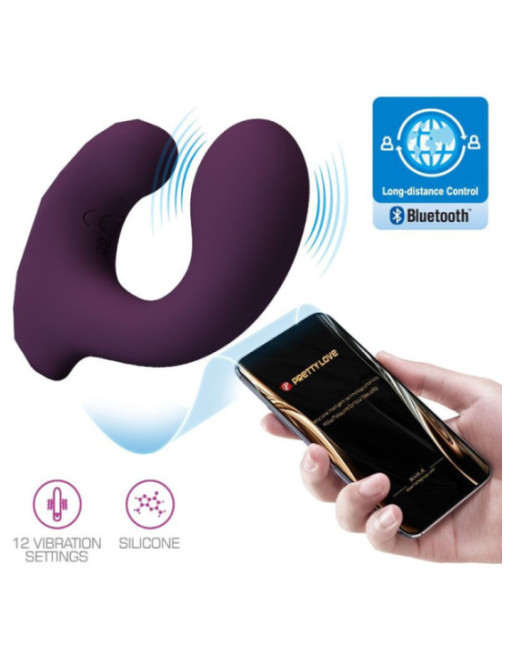 PRETTY LOVE - BILLY TELECOMANDO VIBRAZIONE VIOLA APP GRATUITA