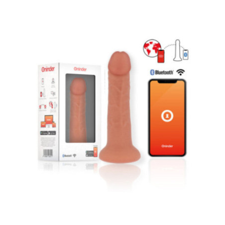 ONINDER - DILDO VIBRATORE GRANDE BOGOTÁ 9 VELOCITÀ NATURALE 22 CM -O- 4